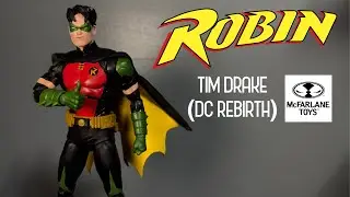 Robin (Tim Drake)-McFarlane DC Multiverse Action Figure Review (DC Rebirth)