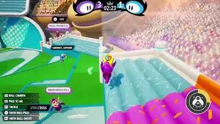 The game I got unreal in fallguys x fortnite