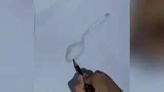Spoon pencil drawing art(Drawing Art By J2)