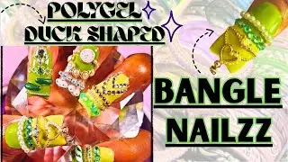 О боже 🫨Я просто обязана была попробовать эти ногти с браслетами💅 Они такие милые🤗