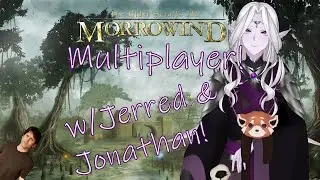 [ MORROWIND MULTIPLAYER ] adventuring with friends and becoming a giga mage! (of hell) 💀🪄
