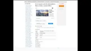 Downloading a Free sound effect from  