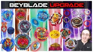 Every BEYBLADE BURST UPGRADE Part EXPLAINED (2017-2022)