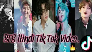 #BTS Hindi Mix Tik Tok Video. 🔥 😍 ¦¦ BTS latest Tik Tok video ¦¦ IndianArmy Kusu_Pari . Ep. 10 ❤