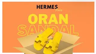 Review/Unboxing D&eacute;p Hermes ORAN SANDAL YELLOW 