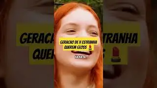 linda ruiva novinha e natural diz que t&aacute; dif&iacute;cil essa gera&ccedil;&atilde;o de homens est&atilde;o pedindo maquiagem
