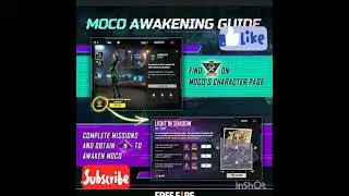 FREE🍸 FIRE# MOCO 👍AWAKENING 😡GUIDE😀