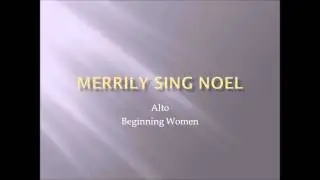 Merrily Sing Alto