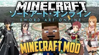 Моды Minecraft: Sword Art Online (интерфейс SAO, статистика и многое другое!) | &laquo;Minecraft Mod Spotlight&raquo;