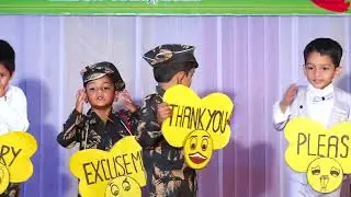 Good Manners Skit by Nursery LKG Boys of Noble Kids School Proddatur.