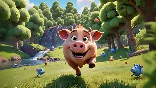 Two Peppy Piglets Learn Slow and Fast | Opposites Song for Kids | Nursery Rhymes and Learning Fun