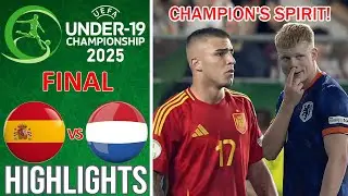 FINAL | Spain vs Netherlands | Highlights & All Goal | Euro U19 | 2025-6-26