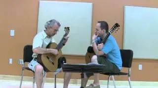 Denis Azabagic teaches Study in B min, no. 5 by Fernando Sor
