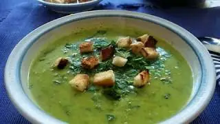 Schnippelboy - B&auml;rlauchsuppe und Quittenkompott
