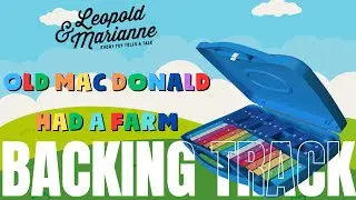 Old Mac Donald Had a Farm Backing Track | Xylophone Song for Kids | Play-Along  with notes  Begginer