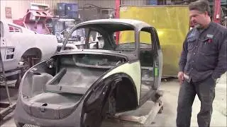 1974 Volkswagen Super Beetle Restoration Part 3,   lastchanceautorestore com