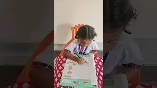 Riyaanshi | Kids Letter to Picture Matching Activity 🔤🖼️ | Rise Play School Kakinada