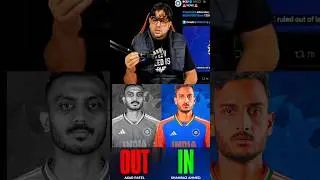 Axar Patel Ruled out Huvaa Hai #cricket #shortsfeed #shorts #viral #shorts #trending #axarpatel
