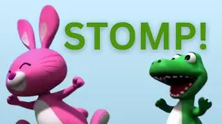 Stomp, Stomp, Silly Toes | Fun Toddler Song | Happy Wiggle World