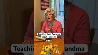 Never doubt a grandma&rsquo;s wisdom #deaf #asl #phone