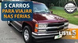 5 carros para viajar nas férias