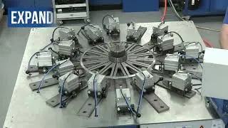 Tubex expanding and pressing