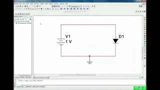 VI Characteristics of Diode Simulation