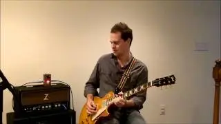 Analogman Beano Boost demo (w/ Les Paul)