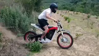 Carbon Fiber Electric Bike Denzel Samurai-MT