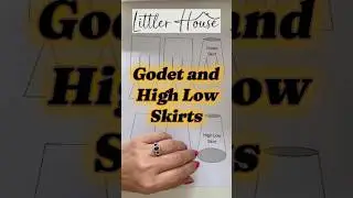 Godets and High-Low Skirts #sew  #sewing  #sewingtutorial