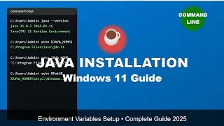 Install Java JDK & Configure Environment Variables - Beginner Tutorial