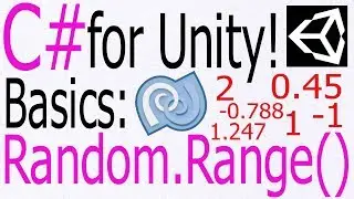 Unity C# Tutorial - Basics: Random.Range() - Create a Random float or int
