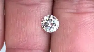 Forever One Moissanite Near Colorless Round Brilliant Cut at AfricaGems