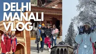 From Kerala to Manali | ❄️ train travel, snowfall, tombs, paragliding and much more! ☃️🚇⛩️