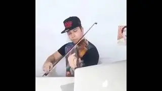 Nikocado avocado playing violin