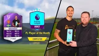 I MET ZLATAN IBRAHIMOVI��! 92 ZLATAN PLAYER OF THE MONTH SBC (COMPLETED) FIFA 17 ULTIMATE TEAM