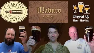 Maduro Brown Ale by Cigar City Brewing 5.5% ABV Beer Review #beer #beerreview #brown