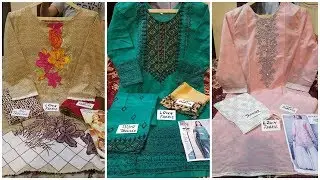 Lawn Dresses Stitching Designs Girls Collection 2019