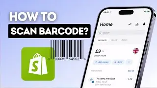 How to scan product barcode on Shopify?