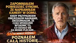 Zapomniałem powiedzieć synowi, że KAMERY ZNOWU DZIAŁAJĄ. Kiedy obejrzałem nagranie &mdash; byłem W SZOKU.