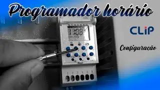 Como configurar todas as funções do programador horário da Clip - Aula prática