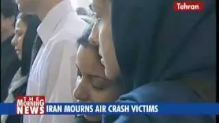 Iran mourns air crash victims