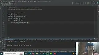Python Algorithm: Extracting First Letters from String
