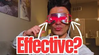 Review of Red Light Therapy for Face, 660nm 850nm Eye Mask with Dual-Chip 48 LEDs, Infrared Red Ligh