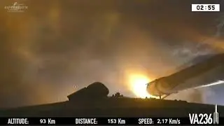 Liftoff of Ariane 5 ECA Rocket with SGDC and KOREASAT-7 Satellites (VA236 Flight)