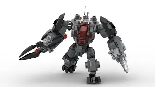 LEGO® Moc Mech / Mecha Build - UFO Zotaxian Mole Miner