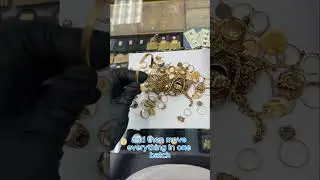 $40K in scrap gold. Welcome to the business. 💼🪙 #gold #scrap #finance