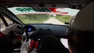 Accidente on board!!!. rally en arroyito C&oacute;rdoba.