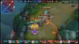 MOBA MOBILE LEGENDS COMBINATION 5 HEROES MR FEZ ( Miya Roger Franco Estes Zilong )