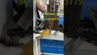 Hydraulic cutting machine # Angle iron cutting machine made in China #
